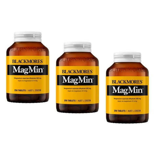 Blackmores MagMin 250 Tablets Pack of 3