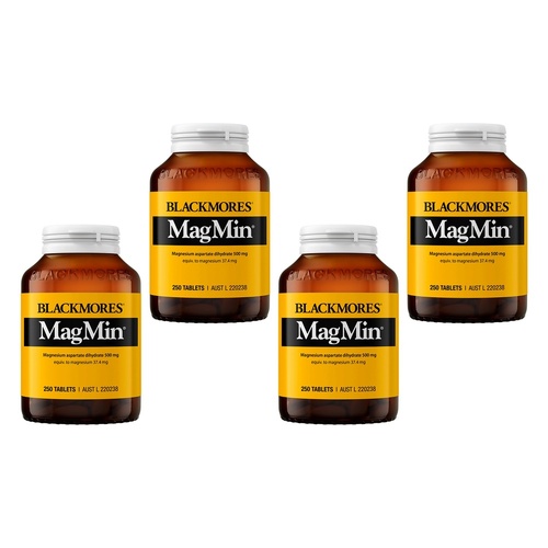 Blackmores MagMin 250 Tablets Pack of 4