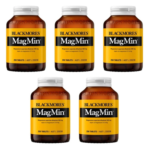 Blackmores MagMin 250 Tablets Pack of 5