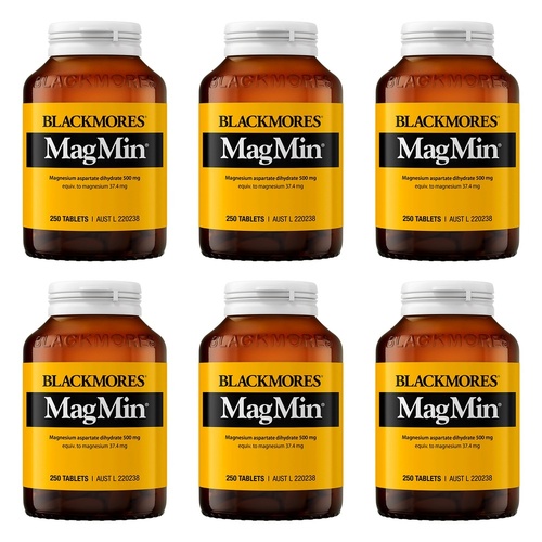 Blackmores MagMin 250 Tablets Pack of 6