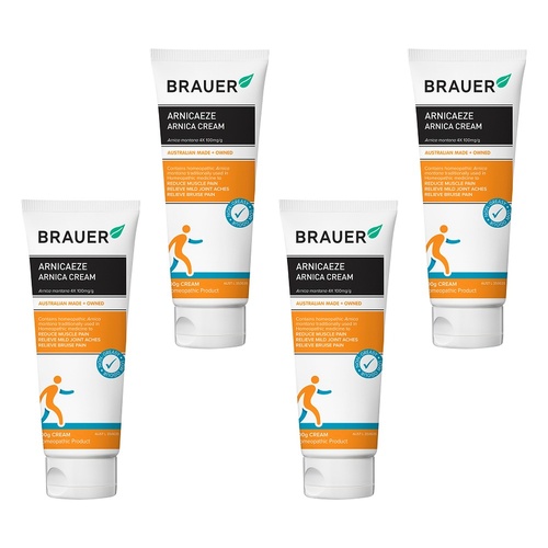 Brauer ArnicaEze Arnica Cream 100g Pack of 4
