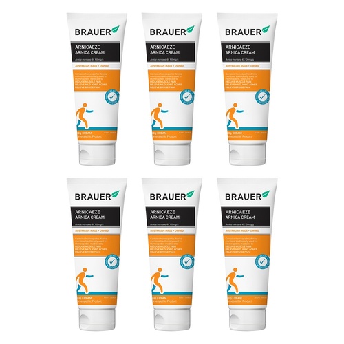 Brauer ArnicaEze Arnica Cream 100g Pack of 6