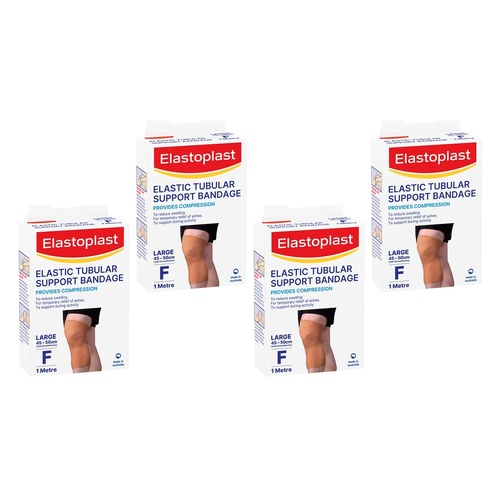 Elastoplast Elastic Tubular Support Bandage Large F 1 Metre Pack of 4