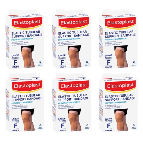 Elastoplast Elastic Tubular Support Bandage Large F 1 Metre Pack of 6
