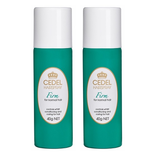 Cedel Hairspray Firm 40g Pack of 2