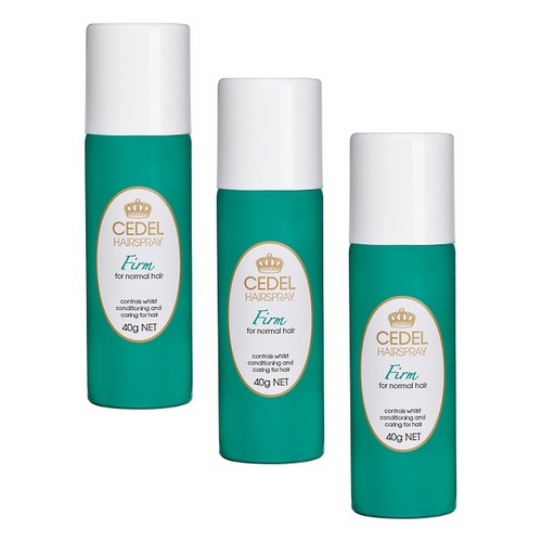 Cedel Hairspray Firm 40g Pack of 3