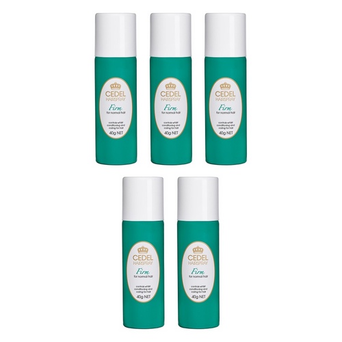 Cedel Hairspray Firm 40g Pack of 5