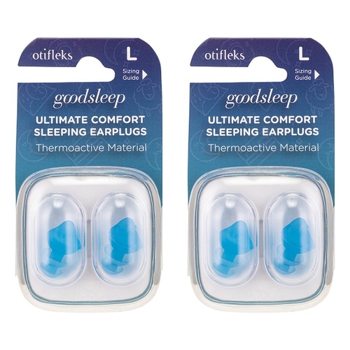 OTIFLEKS GoodSleep Ultimate Comfort Sleep Earplugs Pack of 2