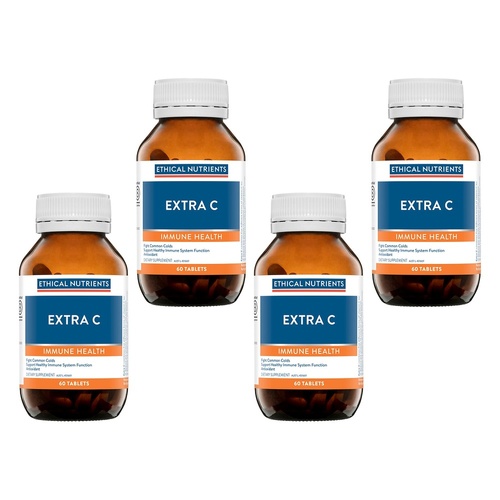 Ethical Nutrients Extra C 60 Tablets Pack of 4