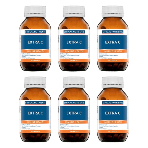 Ethical Nutrients Extra C 60 Tablets Pack of 6