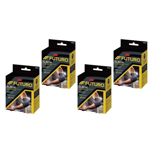 Futuro Sport Elbow Support Adjustable Pack of 4