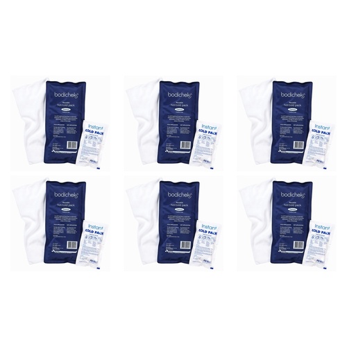 Bodichek Hot/Cold Gel Pack Medium Bundle of 6