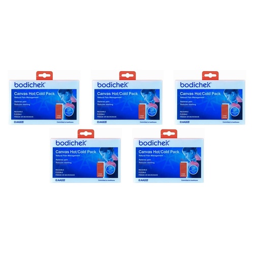 Bodichek Hot/Cold Gel Pack Large Bundle of 5