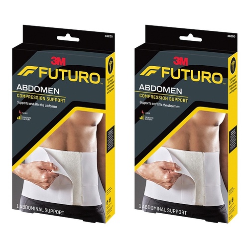 Futuro Abdomen Compression Support Large Pack of 2
