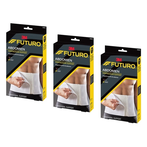 Futuro Abdomen Compression Support Large Pack of 3