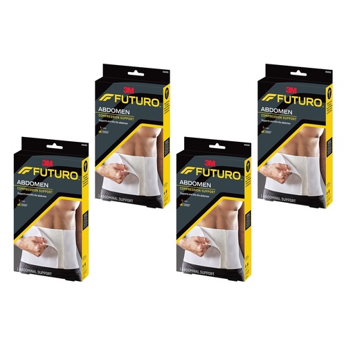 Futuro Abdomen Compression Support Large Pack of 4