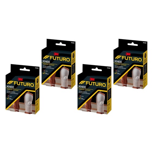 Futuro Comfort Knee Support Large Pack of 4