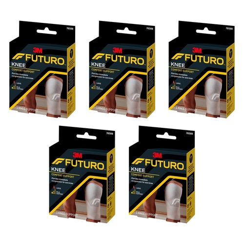 Futuro Comfort Knee Support Large Pack of 5