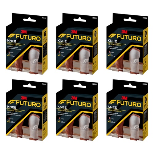 Futuro Comfort Knee Support Large Pack of 6