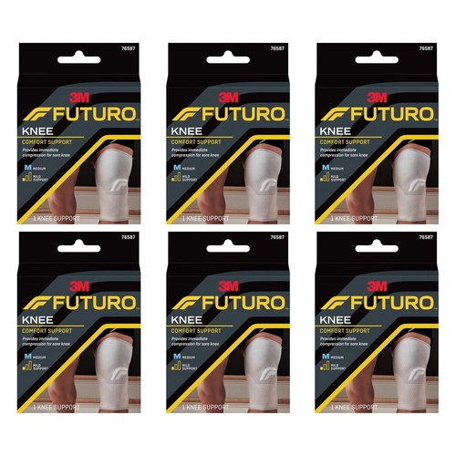 Futuro Comfort Knee Support Medium Pack of 6