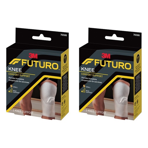 Futuro Comfort Knee Support Small Pack of 2