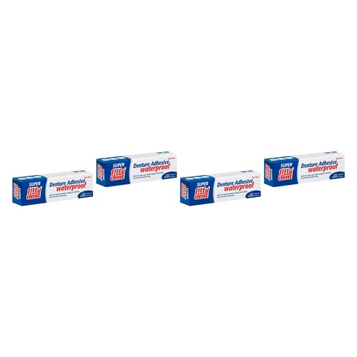 Fittydent Denture Adhesive 20g Pack of 4