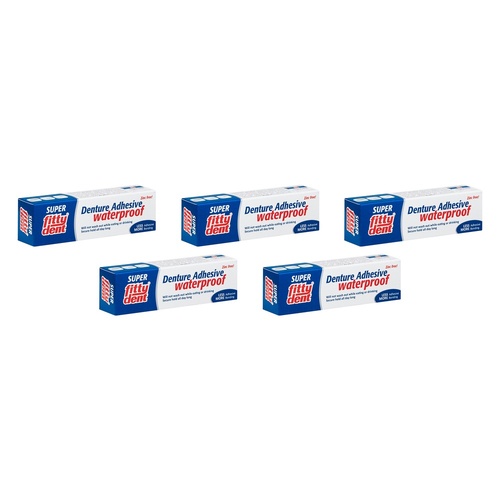 Fittydent Denture Adhesive 20g Pack of 5