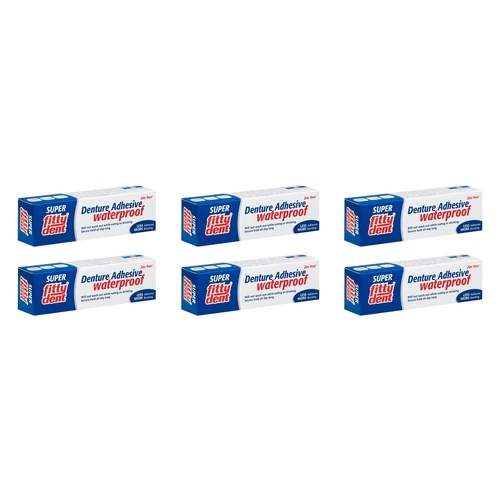 Fittydent Denture Adhesive 20g Pack of 6