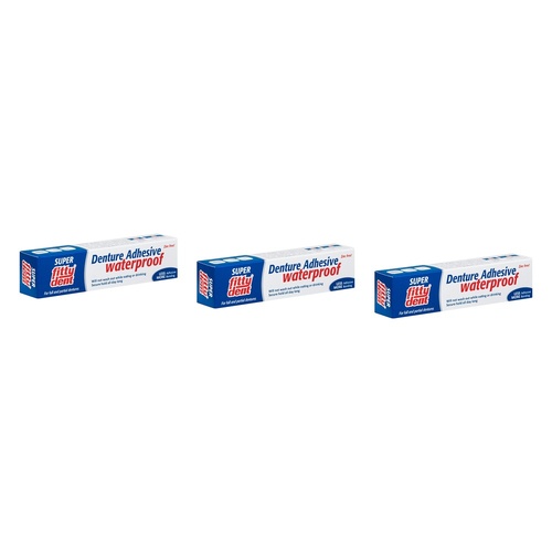 Fittydent Denture Adhesive 40g Pack of 3