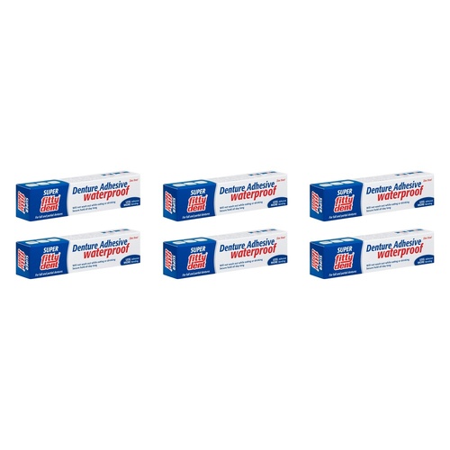 Fittydent Denture Adhesive 40g Pack of 6