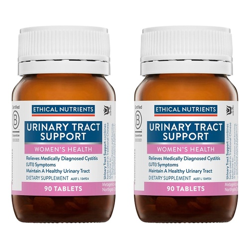Ethical Nutrients Urinary Tract Support 90 Tablets Pack of 2