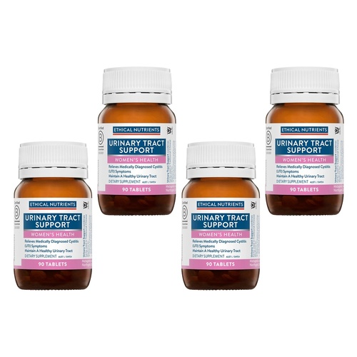 Ethical Nutrients Urinary Tract Support 90 Tablets Pack of 4