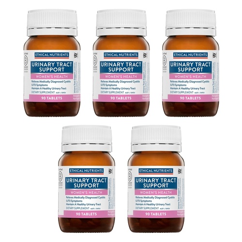 Ethical Nutrients Urinary Tract Support 90 Tablets Pack of 5