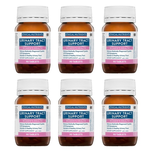 Ethical Nutrients Urinary Tract Support 90 Tablets Pack of 6