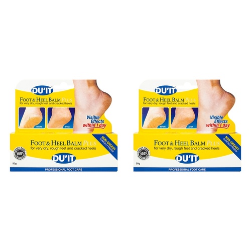 DU'IT Foot & Heel Balm Plus 50g Pack of 2
