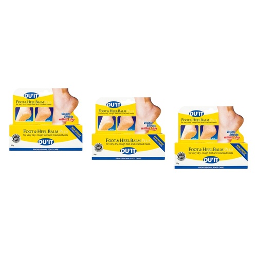 DU'IT Foot & Heel Balm Plus 50g Pack of 3