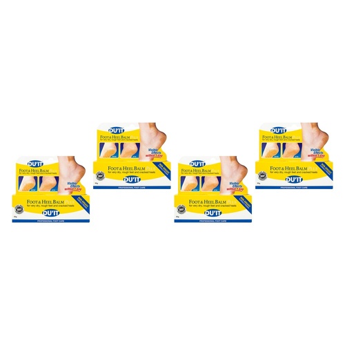 DU'IT Foot & Heel Balm Plus 50g Pack of 4