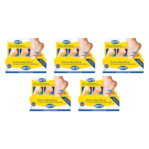 DU'IT Foot & Heel Balm Plus 50g Pack of 5