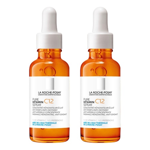 La Roche-Posay Pure Vitamin C12 Serum 30mL Pack of 2