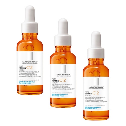La Roche-Posay Pure Vitamin C12 Serum 30mL Pack of 3