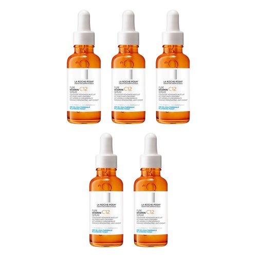 La Roche-Posay Pure Vitamin C12 Serum 30mL Pack of 5
