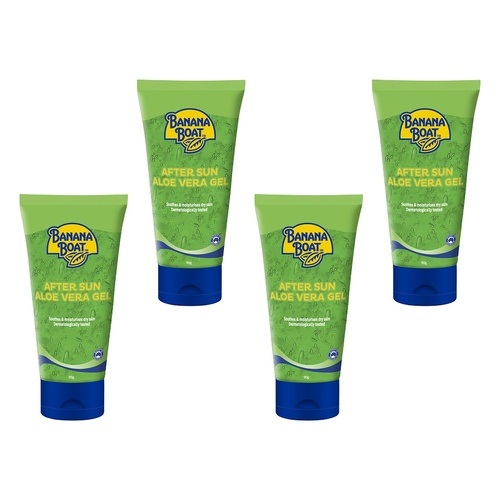 Banana Boat After Sun Aloe Vera Gel 90g Pack of 4