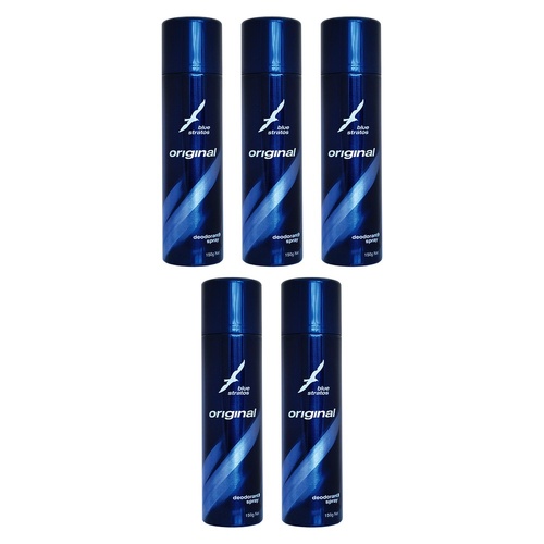 Blue Stratos Deodorant Original 150g Pack of 5