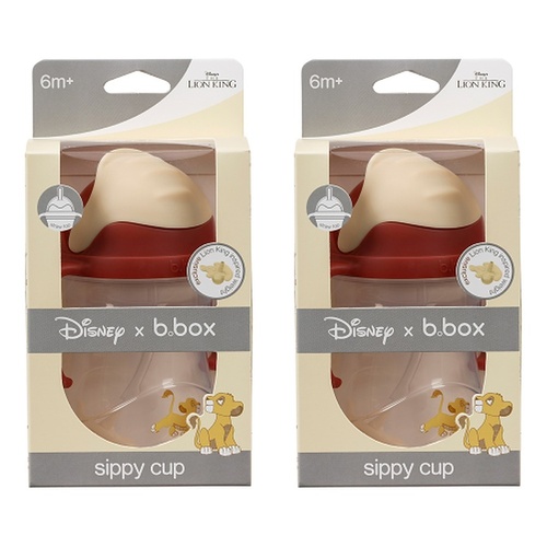 B.Box 240mL Disney Sippy Cup The Lion King Pack of 2