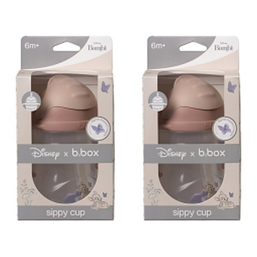 B.Box 240mL Disney Sippy Cup Bambi Pack of 2