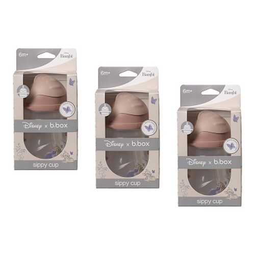 B.Box 240mL Disney Sippy Cup Bambi Pack of 3