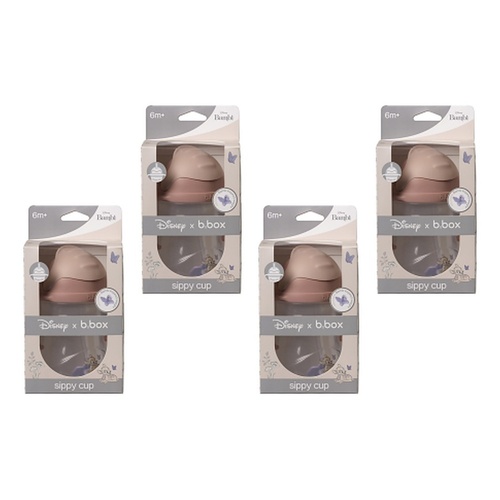 B.Box 240mL Disney Sippy Cup Bambi Pack of 4
