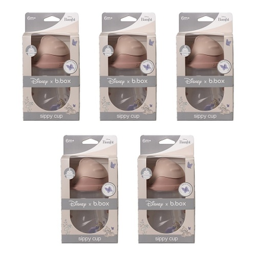 B.Box 240mL Disney Sippy Cup Bambi Pack of 5