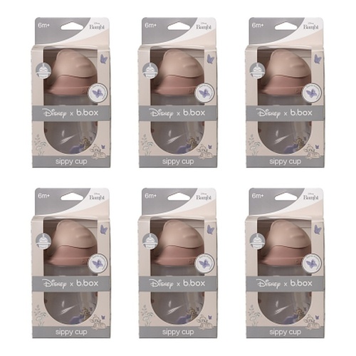 B.Box 240mL Disney Sippy Cup Bambi Pack of 6