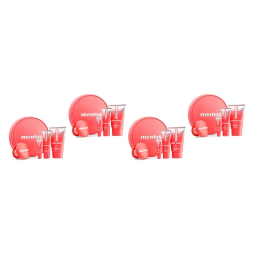 Mentos Stay Fresh Travel Pack Watermelon 4 Piece Set Bundle of 4
